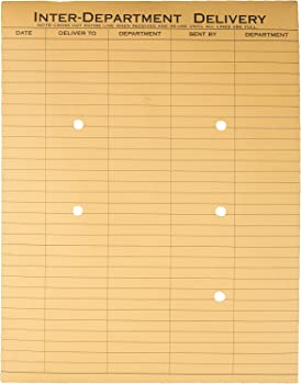 【中古】(未使用品)Brown Recycled Kraft String & Button Interoffice Envelope, 10 x 13, 100/Carton (並行輸入品)|GoodLifeStore