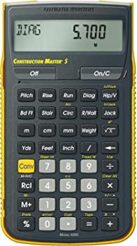 【中古】Calculated Industries 4050 建設マスター5建設電卓