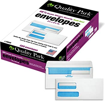 【中古】（非常に良い）Double Window Tinted Redi-Seal Invoice & Check Envelope, #8, White, 500/Box (並行輸入品)