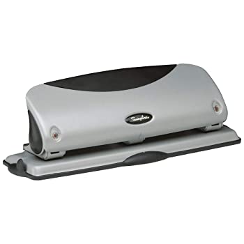 【中古】(未使用品)12-Sheet Easy View Desktop Punch, Three Holes, 9/32\
