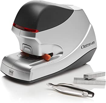 【中古】(未使用品)Swingline 48209 Optima Electric Stapler 45-Sheet Capacity Silver