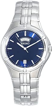 【中古】セイコーMen \u0027s sgee37?Dress SportシルバートーンステンレススチールWatch