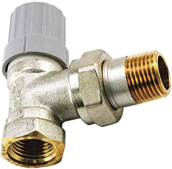 【中古】（人並み外れたに好いたらしい）Danfoss 013G8014 RA2000 1/2\" NPT Angle Radiator Valve Body, Cv 1.6 by Danfoss [並行輸入品]"