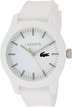 【中古】Lacoste 成人男性 12.12 アナログ 心地好い 水晶 ご覧なさる 外国で積みだし 2010762