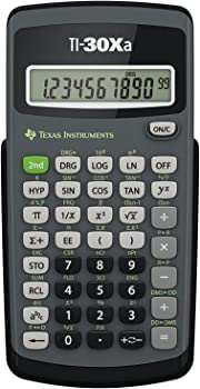 【中古】（人並み外れたに似つかわしい）TI-30Xa 1価関数計算器 10桁LCD 2個ユニット売りわたす