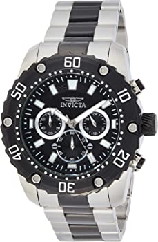 【中古】Invicta Men \u0026apos;s \u0026apos; Pro Diver \u0026apos; Quartzステンレス鋼スチール写真Casual Watch , Color : Two Tone ( Model : 22521)