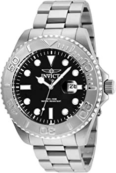 【中古】（非常に良い）Invicta Men's 'Pro Diver' Quartz Stainless Steel Diving Watch%ｶﾝﾏ% Color:Silver-Toned (Model: 24622)