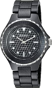 【中古】（人並み外れたに好いたらしい）ROBERTO BIANCI WATCHES レディース Casaria」クォーツセラミックカジュアルウォッチ、色合い：（真似形：Rb2790） 黒いこと