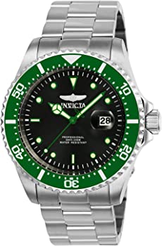 【中古】（非常に良い）Invicta Pro Diverブラックダイヤルメンズ時計25714