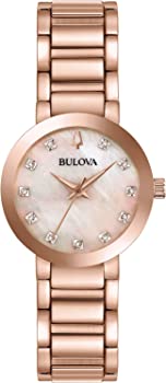 【中古】（人並み外れたに好いたらしい）Bulova ドレスウォッチ (真似形:97P132)