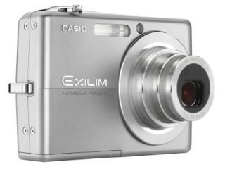 【中古】CASIO デジタル写真機 EXILIM ZOOM EX-Z700 しろがね色