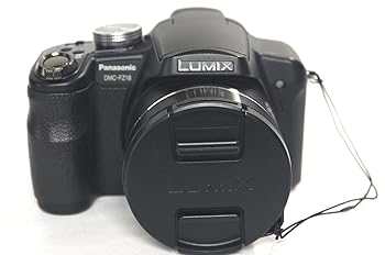 【中古】パナソニック デジタル写真機 LUMIX (ルミックス) 黒いこと DMC-FZ18-K