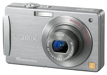 【中古】パナソニック デジタル写真機 LUMIX (ルミックス) 石ころしろがね色 DMC-FX500-S