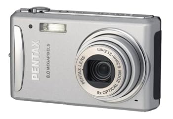 【中古】（人並み外れたに似つかわしい）PENTAX デジタル写真機 OPTIO (オプティオ)V20 しろがね色 OPTIOV20