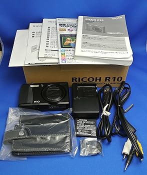 【中古】（人並み外れたに好いたらしい）RICOH デジタル写真機 R10 黒いこと R10BK