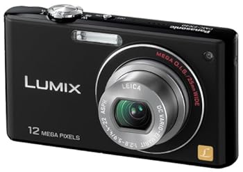 【中古】（人並み外れたに好いたらしい）パナソニック デジタル写真機 LUMIX (ルミックス) FX40 エクストラブラック DMC-FX40-K