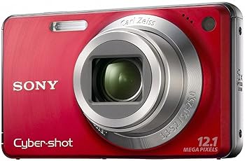 【中古】（人並み外れたに好いたらしい）SONY デジタル写真機 Cyber-Shot(サイバーショット) W270 (1210万絵素/光学x5/デジタルx8/赤いこと) DSC-W270/R