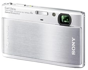 【中古】（人並み外れたに好いたらしい）SONY デジタル写真機 Cyber-Shot(サイバーショット) TX1 (1020万絵素/光学x4/デジタルx8/しろがね色) DSC-TX1/S