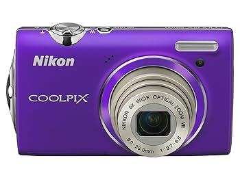 【中古】（人並み外れたに似つかわしい）Nikon デジタル写真機 COOLPIX (クールピクス) S5100 ライトパープル S5100PP 1220万絵素 光学5倍望遠レンズ 広角28粍 2.7型液晶