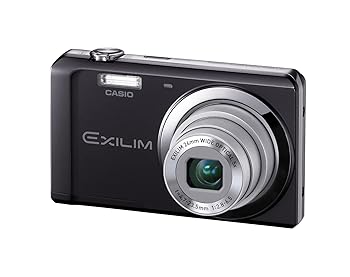 【中古】（人並み外れたに好いたらしい）Casio Exilim エクシリム EX-ZS5 黒いこと 14 MP 今めかしいでか細いなデジタル写真機 5倍広角望遠レンズ付き添い人