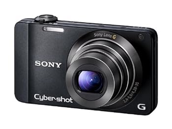 【中古】ソニー SONY デジタル写真機 Cybershot WX10 1620万絵素CMOS 光学ｘ7 黒いこと DSC-WX10/B