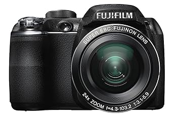 【中古】（人並み外れたに似つかわしい）FUJIFILM デジタル写真機 FinePix S3200 黒いこと F FX-S3200 1400万絵素 広角24粍 光学24倍 3型液晶 盛りだくさん固定ディスク