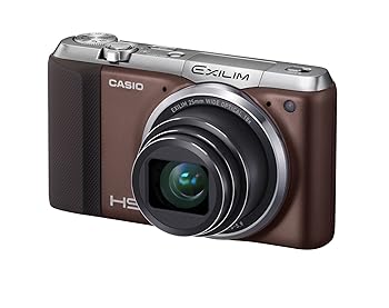 【中古】（人並み外れたに好いたらしい）CASIO デジタル写真機 EXILIM 1610万絵素 18倍 赤銅色 EX-ZR700BN