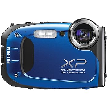 【中古】（人並み外れたに好いたらしい）富士フイルム(FUJIFILM) FinePix XP60 青色