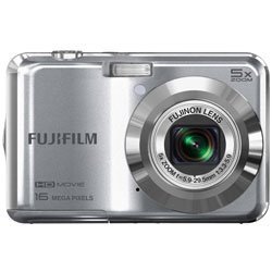 【中古】（人並み外れたに好いたらしい）FUJIFILM デジタル写真機 FinePix AX660 しろがね色