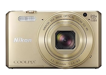 【中古】（人並み外れたに似つかわしい）Nikon デジタル写真機 COOLPIX S7000 20倍望遠レンズ 1605万絵素 ゴールド S7000GL