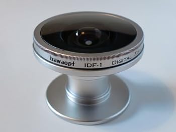 【中古】（人並み外れたに好いたらしい）コンパクトデジカメ 円型 広角レンズ [受光角180度] しろがね色IDF-1