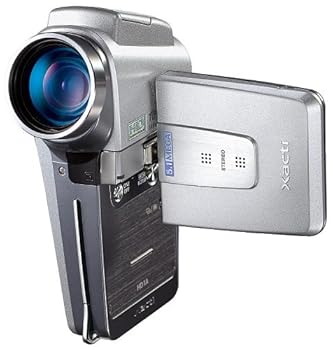 【中古】（非常に良い）SANYO デジタルムービーカメラ Xacti DMX-HD1A シルバー (ハイビジョン)