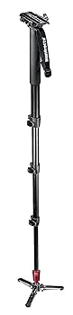 【中古】Manfrotto 一脚 フルードビデオ一脚 ビデオカメラプレートアルミニウム製 562B-1|GoodLifeStore