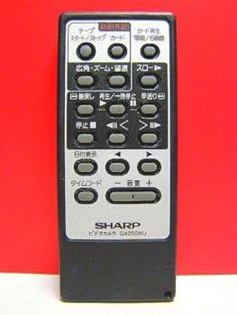 【中古】（非常に良い）シャープ ビデオカメラリモコン GA236WJ