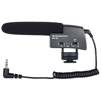 【中古】（人並み外れたに好いたらしい）SENNHEISER テレビカメラ用 ショットガン・マイク MKE 400 [並行輸入品]
