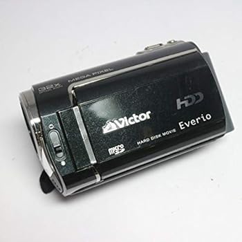【中古】（人並み外れたに好いたらしい）JVCケンウッド 優勝者 固定ディスクテレビカメラ Everio エブリオ せつ然たる黒いこと GZ-MG330-B