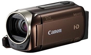 【中古】（人並み外れたに好いたらしい）Canon デジタルテレビカメラ iVIS HF R52 赤銅色 光学32倍望遠レンズ IVISHFR52BR