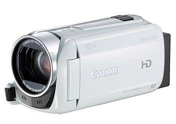 【中古】（人並み外れたに好いたらしい）Canon デジタルテレビカメラ iVIS HF R41 光学32倍望遠レンズ 内蔵32GB記憶装置 白いこと IVISHFR41WH (白いこと)
