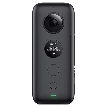 【中古】（非常に良い）Insta360 ONE X 360度アクションカメラ、FlowState手ブレ補正搭載(SDカード別売り、V30ビデオスピードクラスmicroSDXCが必要)
