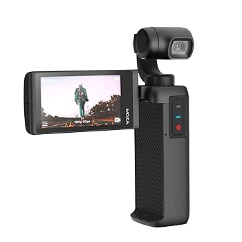 【中古】（人並み外れたに好いたらしい）MOZA ジンバルカメラ MOIN Camera 3軸手振れ手を加える 2.45in大型管する積み上げる 120°超広角水晶体 4K/60P スローモーション映画化 MPC01 国内サポー