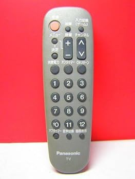 【中古】（非常に良い）パナソニック テレビリモコン TNQE170
