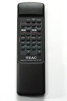 【中古】TEAC ティアック オーディオ リモコン RC-1277｜GoodLifeStore