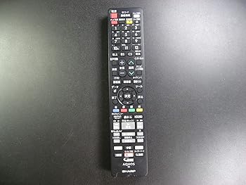 【中古】（非常に良い）シャープ ブルーレイリモコン GB212PA