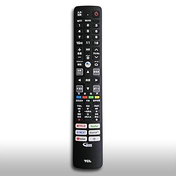 【中古】テレビリモコン　TCL　純正品　RC610JJR1　スマートテレビ用リモコン 「06-BTZNYY-ARC610B」