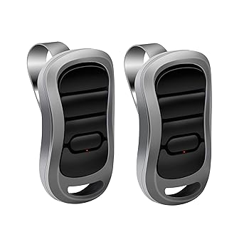 【中古】ASONPAO Alisontech ガレージドアオープナーリモコン Genie Intellicode G3T-BX用 2個容器に並べる