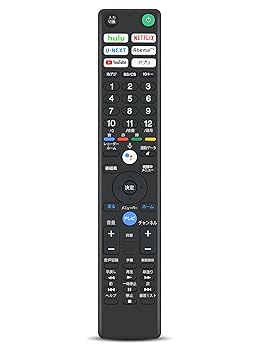 【中古】(非常に良い)テレビリモコン RMF-TX400J for ソニー ブラビア用リモコン KJ-43X8500F KJ-49X8500F KJ-55X8500F KJ-65X8500F KJ-75X8500F KJ-8500F(音声機能