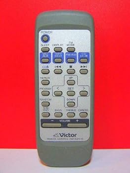 【中古】ビクター オーディオリモコン RM-SUXV10
