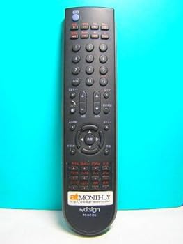 【中古】byd:sign テレビリモコン RC-DC10B
