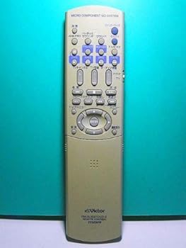 【中古】ビクター オーディオリモコン RM-SUXW7DVD-S