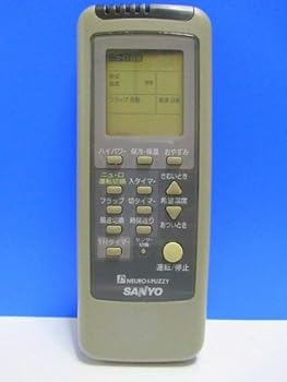 【中古】サンヨー エアコンリモコン RCS-LVR4A(K)|GoodLifeStore